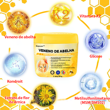 Ropceer™©️ Veneno de abelha Creme cicatrizante para articulações e ossos (✨Especialmente para doenças ortopédicas e dores nas articulações ✨)