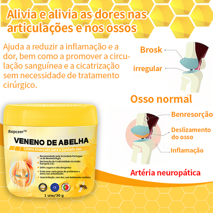 Ropceer™©️ Veneno de abelha Creme cicatrizante para articulações e ossos (✨Especialmente para doenças ortopédicas e dores nas articulações ✨)