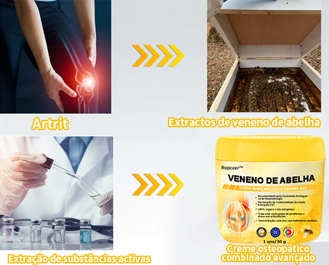 Ropceer™©️ Veneno de abelha Creme cicatrizante para articulações e ossos (✨Especialmente para doenças ortopédicas e dores nas articulações ✨)